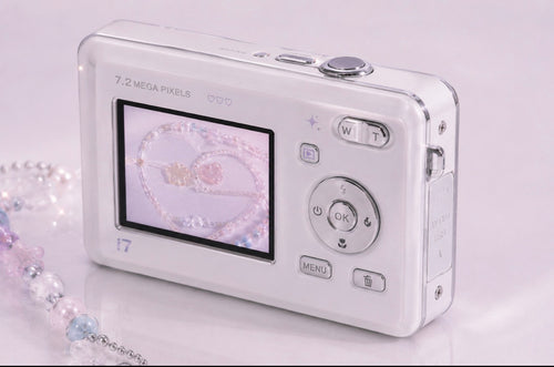 digital camera y2k white